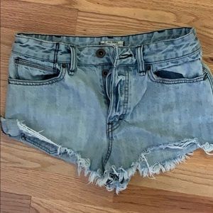 Free People Denim Shorts